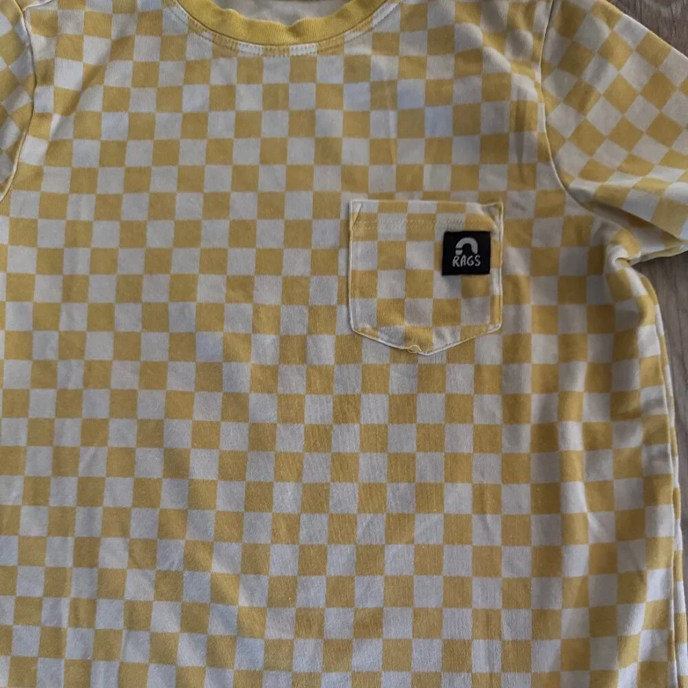 Checkered Rags tee - Picture 2 of 5